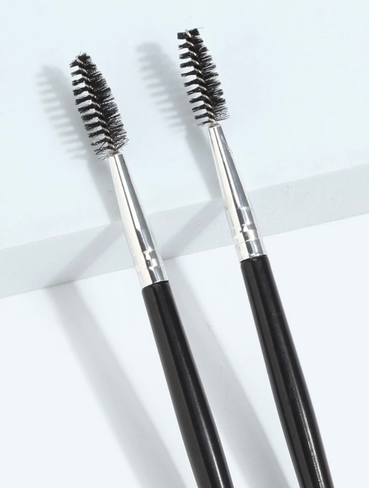 2 Piezas de Cepillo para-Cejas con doble Cabeza