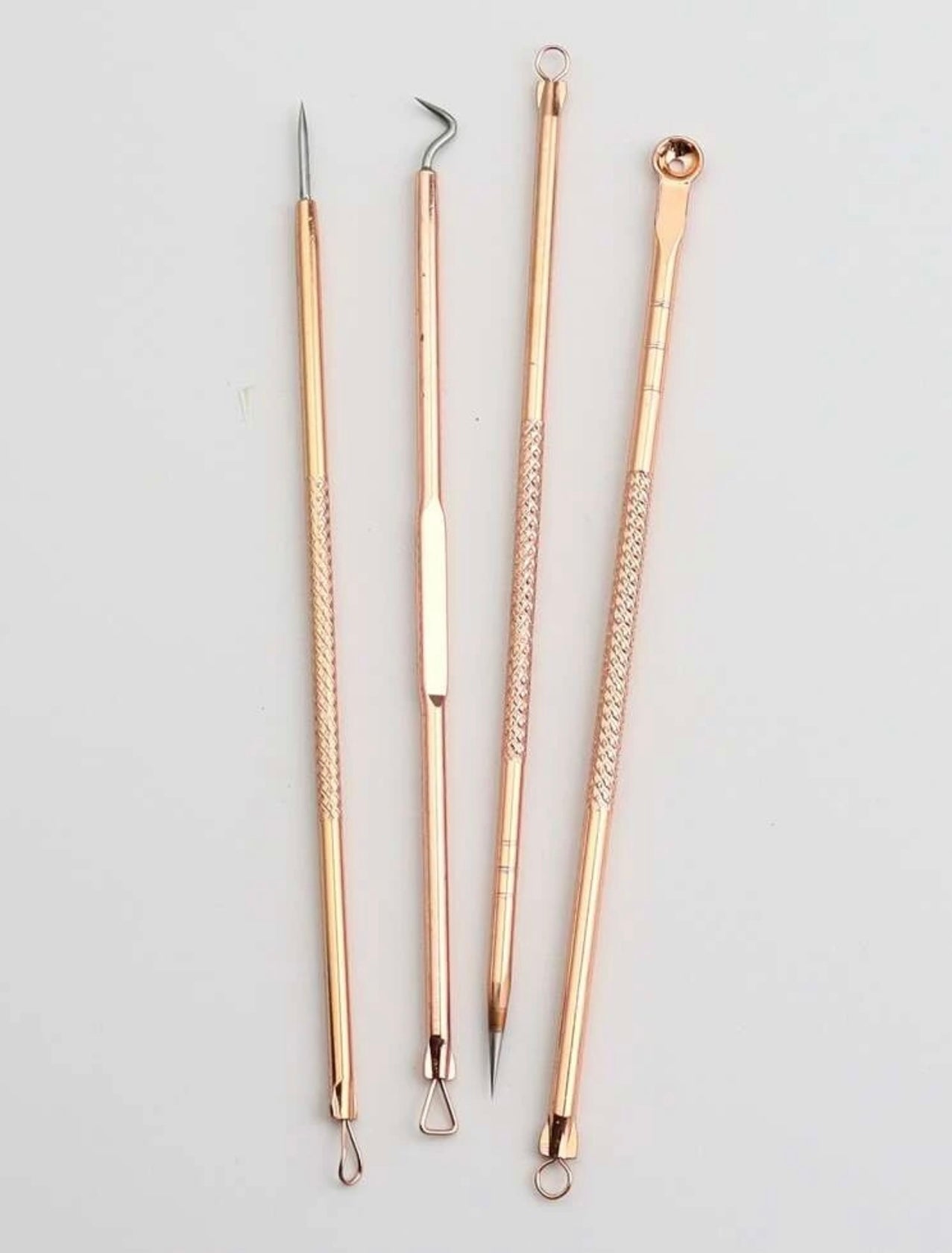 4 Pieces Needles for acne and blackheads.