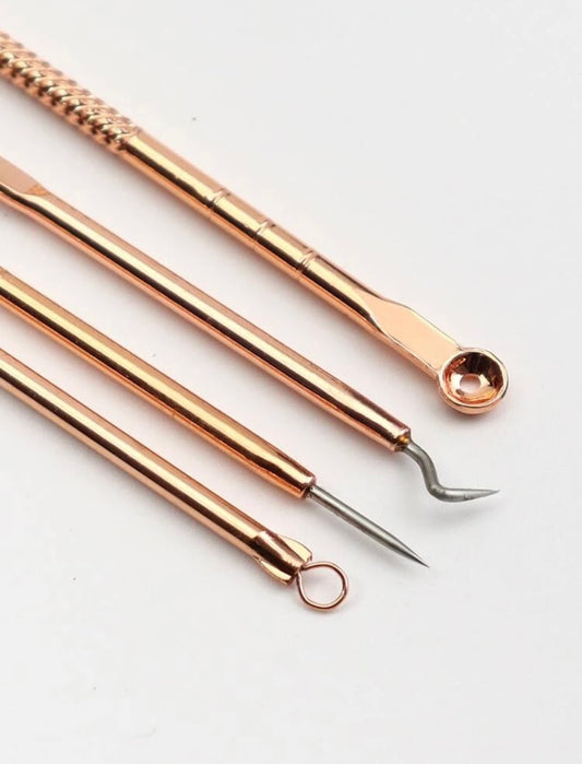4 Pieces Needles for acne and blackheads.