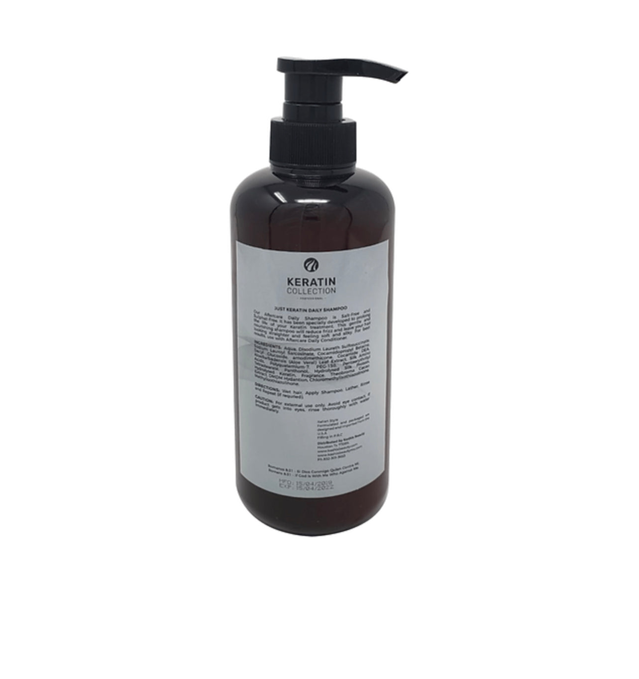 Organic shampoo with vitamin E